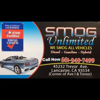 Smog Unlimited - Smog Check Stations Near Me - Lancaster, California