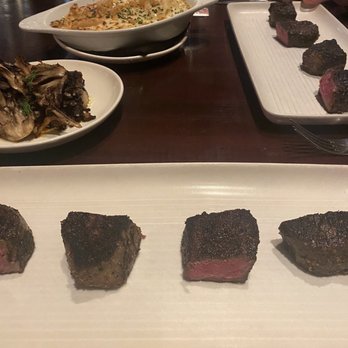 The Butcher's Table - 16 oz of 5-star*hen of the woods mushroom, 4-year flagship GF mac and cheese, bread crumbs - Steakhouses Near Me - Seattle, Washington The Butcher's Table - 16 oz of 5-star*hen of the woods mushroom, 4-year flagship GF mac and cheese, bread crumbs - Steakhouses Near Me - Seattle, Washington