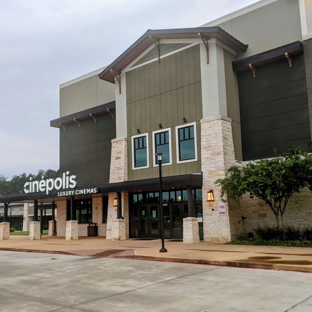 Cinepolis - Building front. - Cinema Near Me - Tomball, Texas Cinepolis - Building front. - Cinema Near Me - Tomball, Texas