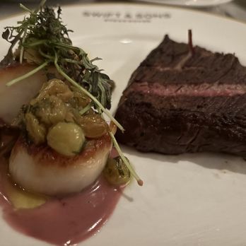 Swift & Sons Steakhouse - Swift and Sons surf n turf. - American Near Me - Chicago, Illinois