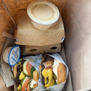 Shake Shack Surprise - Double ShackBurger Double Bacon Cheeseburger - Ice Cream & Frozen Yogurt Near Me - Surprise, Arizona Shake Shack Surprise - Double ShackBurger Double Bacon Cheeseburger - Ice Cream & Frozen Yogurt Near Me - Surprise, Arizona