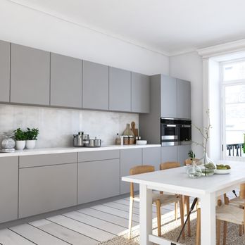 Genesis Cabinet Company - Modern, single-wall kitchen cabinets - General Contractors Near Me - Centennial, Colorado