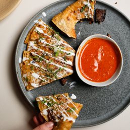 Mushroom Quesadilla