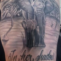 Rice Street Tattoo - The finished product.  Matt Rose does awesome work!