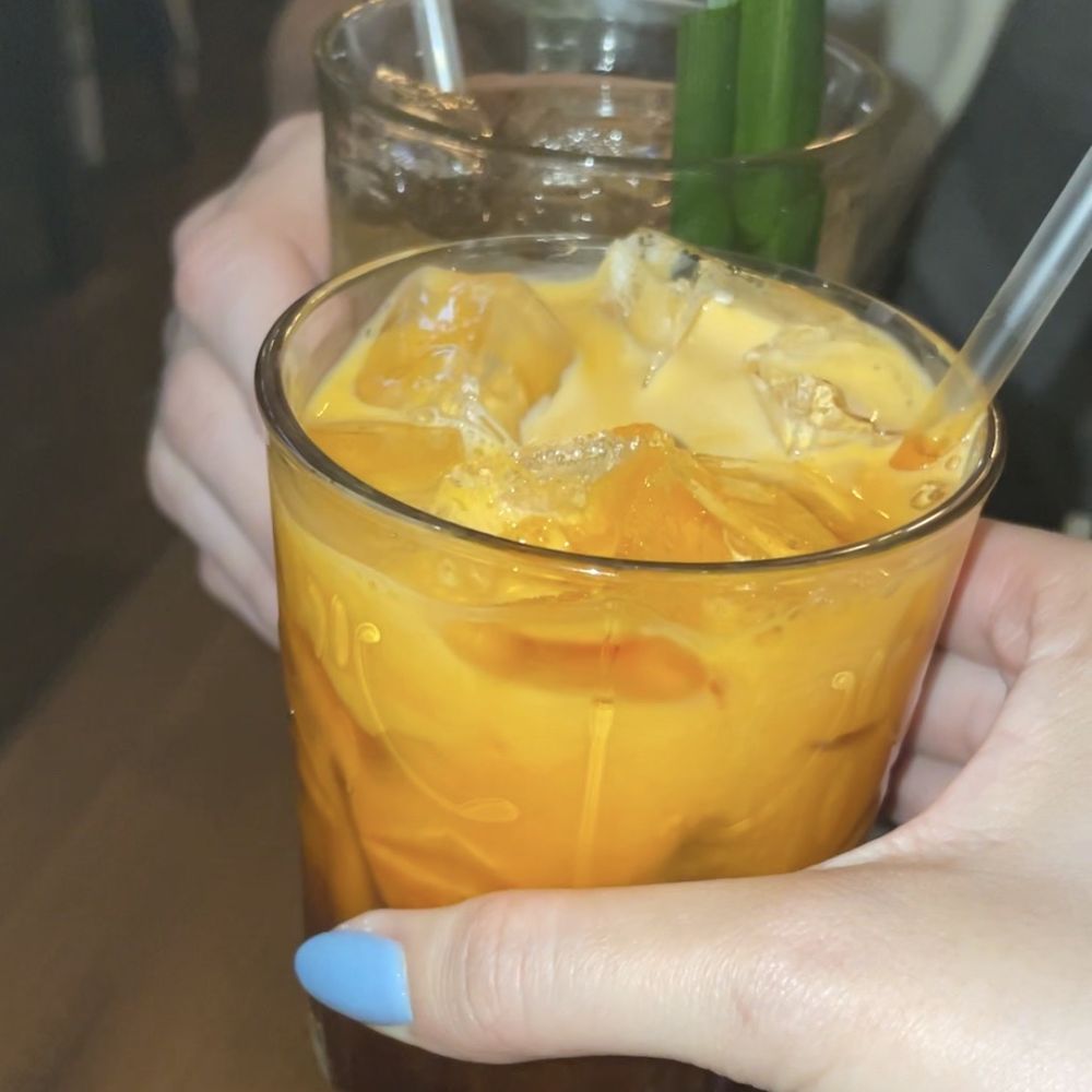 What A Soup - Thai iced tea & Pandan Drink - Noodles Near Me - Cambridge, Massachusetts What A Soup - Thai iced tea & Pandan Drink - Noodles Near Me - Cambridge, Massachusetts