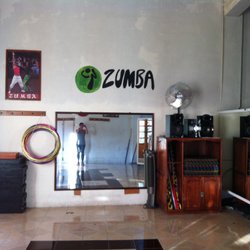 Borregos GYM - Group fitness room (where I took an AWESOME Zumba class)!