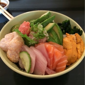 Murakami - Yumm custom bowl w/uni ($5.00 extra) - Japanese Near Me - Los Angeles, California