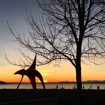 Olympic Sculpture Park - Sunset and sculpture - Parks Near Me - Seattle, Washington Olympic Sculpture Park - Sunset and sculpture - Parks Near Me - Seattle, Washington