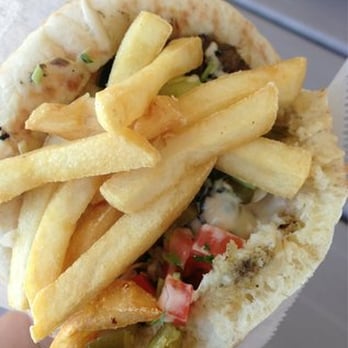 Falafel Stop - chicken shawarma. - Falafel Near Me - Sunnyvale, California