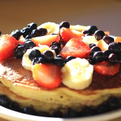 Butterfields Southern Cafe - Blueberry, Strawberry, Banana Pancakes