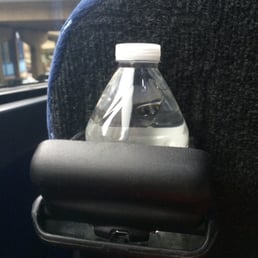 Free mini water in the cup holder Free mini water in the cup holder