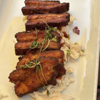 Plank - Crispy Pork Belly- - Bowling Near Me - Oakland, California Plank - Crispy Pork Belly- - Bowling Near Me - Oakland, California