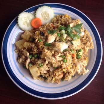 Siam Spice - Pineapple Fried Rice Lunch - Thai Near Me - Daytona Beach, Florida Siam Spice - Pineapple Fried Rice Lunch - Thai Near Me - Daytona Beach, Florida