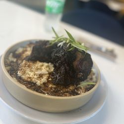 Oxtail and Grits