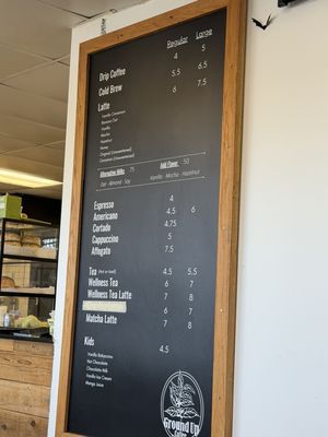 Menu photo 1 Ground Up Coffee Montebello, CA Menu photo 1 Ground Up Coffee Montebello, CA