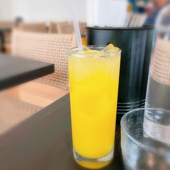 Rad Radish - Yellow juice $7 (pineapple, orange, lemon, ginger) - Vegan Near Me - San Francisco, California Rad Radish - Yellow juice $7 (pineapple, orange, lemon, ginger) - Vegan Near Me - San Francisco, California