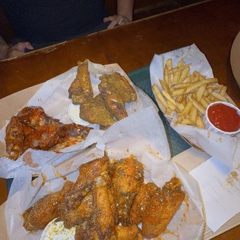 The Local - Lemon pepper buffalo wings, buffalo wings & Korean bbq wings & fries - Dive Bars Near Me - Atlanta, Georgia