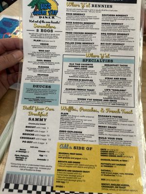 Menu photo 6 Liz's Where Y'at Diner Mandeville, LA Menu photo 6 Liz's Where Y'at Diner Mandeville, LA