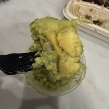 Chipotle Mexican Grill - Unripe half of an avocado. Their "guacamole." - Fast Food Near Me - Newburyport, Massachusetts Chipotle Mexican Grill - Unripe half of an avocado. Their "guacamole." - Fast Food Near Me - Newburyport, Massachusetts