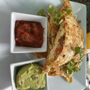 Sun Dog Cafe - Quesadilla, add guac - Caribbean Near Me - Cruz Bay, Virgin Islands Sun Dog Cafe - Quesadilla, add guac - Caribbean Near Me - Cruz Bay, Virgin Islands