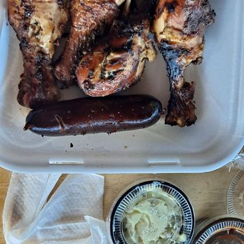 Slap the Apple Memphis Style BBQ - Jerk chicken and sausage - Food Trucks Near Me - Groveland, Florida Slap the Apple Memphis Style BBQ - Jerk chicken and sausage - Food Trucks Near Me - Groveland, Florida