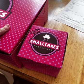 Smallcakes North Druid Hills - They packed the gluten-free cupcake separately. - Desserts Near Me - Atlanta, Georgia Smallcakes North Druid Hills - They packed the gluten-free cupcake separately. - Desserts Near Me - Atlanta, Georgia