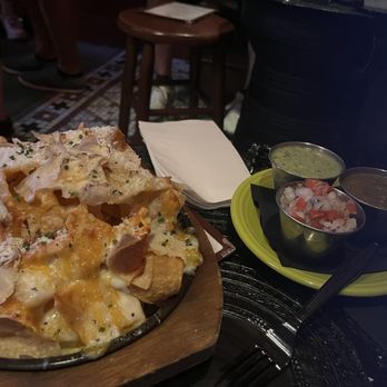 Ghost Donkey - Truffle Nachos and Salsa Trio - Mexican Near Me - Las Vegas, Nevada