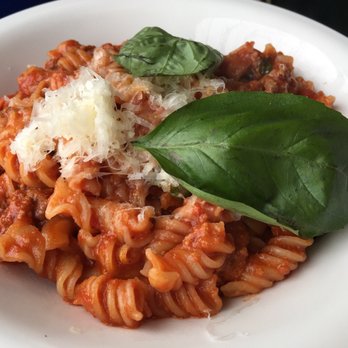 Frankie's Italian - Fusilli - lamb Bolognese, pomodoro and parm - Italian Near Me - Toronto, Ontario Frankie's Italian - Fusilli - lamb Bolognese, pomodoro and parm - Italian Near Me - Toronto, Ontario