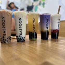 Teaspoon - House tea, jasmine milk tea, lime tea, dirty ube coffee, Thai tea