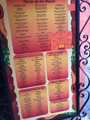 Menu photo 3 Tepoznieves Tepoztlán, MOR Menu photo 3 Tepoznieves Tepoztlán, MOR