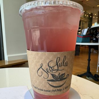 TeaLula - Guava iced tea - Tea Rooms Near Me - Park Ridge, Illinois