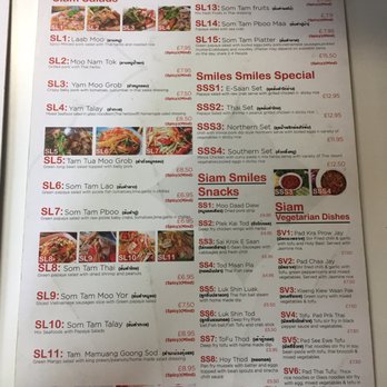 Siam Smiles Noodle Bar - Menu page 2 - Thai Near Me - Manchester, XGM