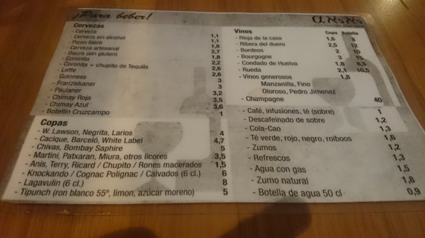 Menu photo 1 Alfakeke Seville, SE