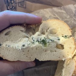 Scallion cream cheese