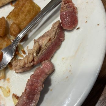 Denny's - RAW T-Bone Steak - American Near Me - Gilroy, California Denny's - RAW T-Bone Steak - American Near Me - Gilroy, California