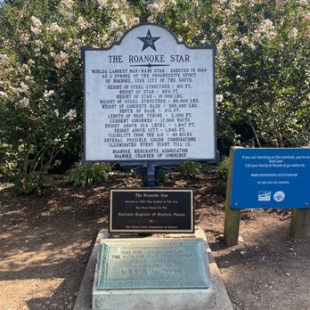 The Roanoke Star - History of the star - Landmarks & Historical Buildings Near Me - Roanoke, Virginia The Roanoke Star - History of the star - Landmarks & Historical Buildings Near Me - Roanoke, Virginia
