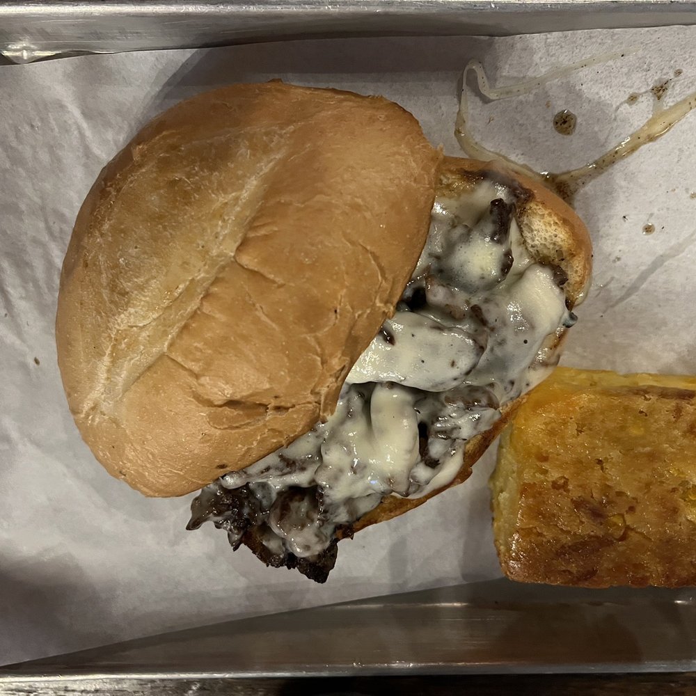 Stagecoach - Steak sandwich and cornbread casserole - American Near Me - Lockport, Illinois