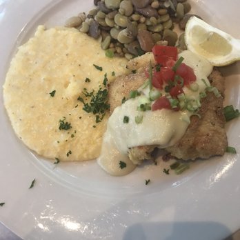 Frank's - Fried Pan Fried Cornmeal and Black Pepper Encrusted Grouper - Bars Near Me - Pawleys Island, South Carolina Frank's - Fried Pan Fried Cornmeal and Black Pepper Encrusted Grouper - Bars Near Me - Pawleys Island, South Carolina