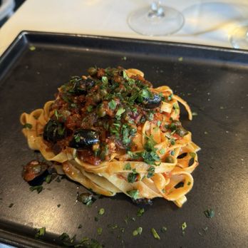 Rome's Flavours - Fettuccine Puttanesca - Desserts Near Me - Winter Park, Florida