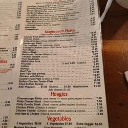 Right side of menu