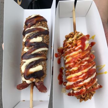 Chung Chun Rice Dog - Hot Dogs Near Me - Toronto, Ontario