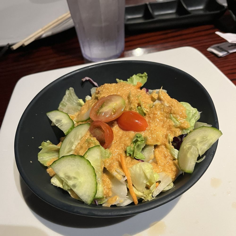 Much larger salad than it used to be