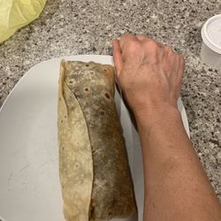 Salsa Mexican Food - Outside of the Renegado - arm for scale =D