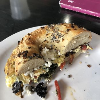 Power City Eatery - Veggie scramble , everything bagel - Coffee & Tea Near Me - Niagara Falls, New York Power City Eatery - Veggie scramble , everything bagel - Coffee & Tea Near Me - Niagara Falls, New York