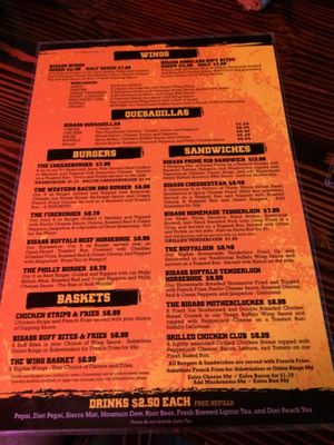 Menu photo 2 The Buffalo Tavern Burlington, IA Menu photo 2 The Buffalo Tavern Burlington, IA
