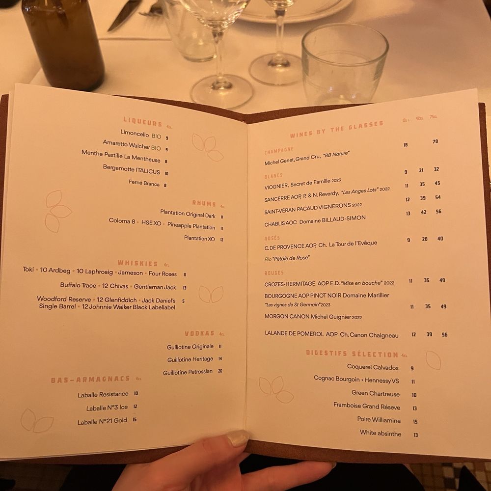 Royal Vendôme Le - Menu - Restaurants Near Me - Paris, 75