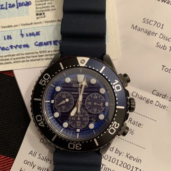 Just in Time - SCC701 so beautiful best Seiko for the price - Jewelry Repair Near Me - Irvine, California