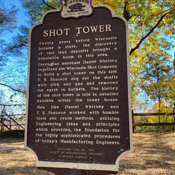 Tower Hill State Park - More about the history of the Helena Shot Tower - Parks Near Me Tower Hill State Park - More about the history of the Helena Shot Tower - Parks Near Me