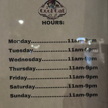 Cool Cat Cafe - Hours - Burgers Near Me - Kihei, Hawaii Cool Cat Cafe - Hours - Burgers Near Me - Kihei, Hawaii