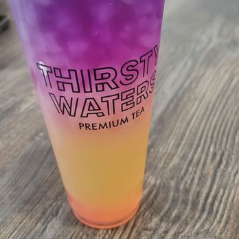Thirsty Waters - Sakura white peach lemonade with agar jelly - Bubble Tea Near Me - Rowland Heights, California Thirsty Waters - Sakura white peach lemonade with agar jelly - Bubble Tea Near Me - Rowland Heights, California
